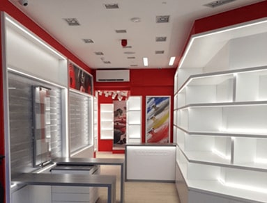 air conditioning and ventilation for shops